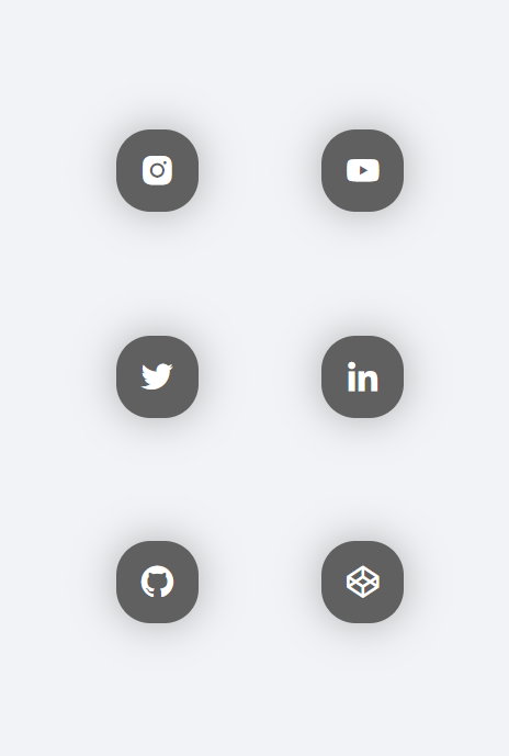 Social Media Icons Hover Effect